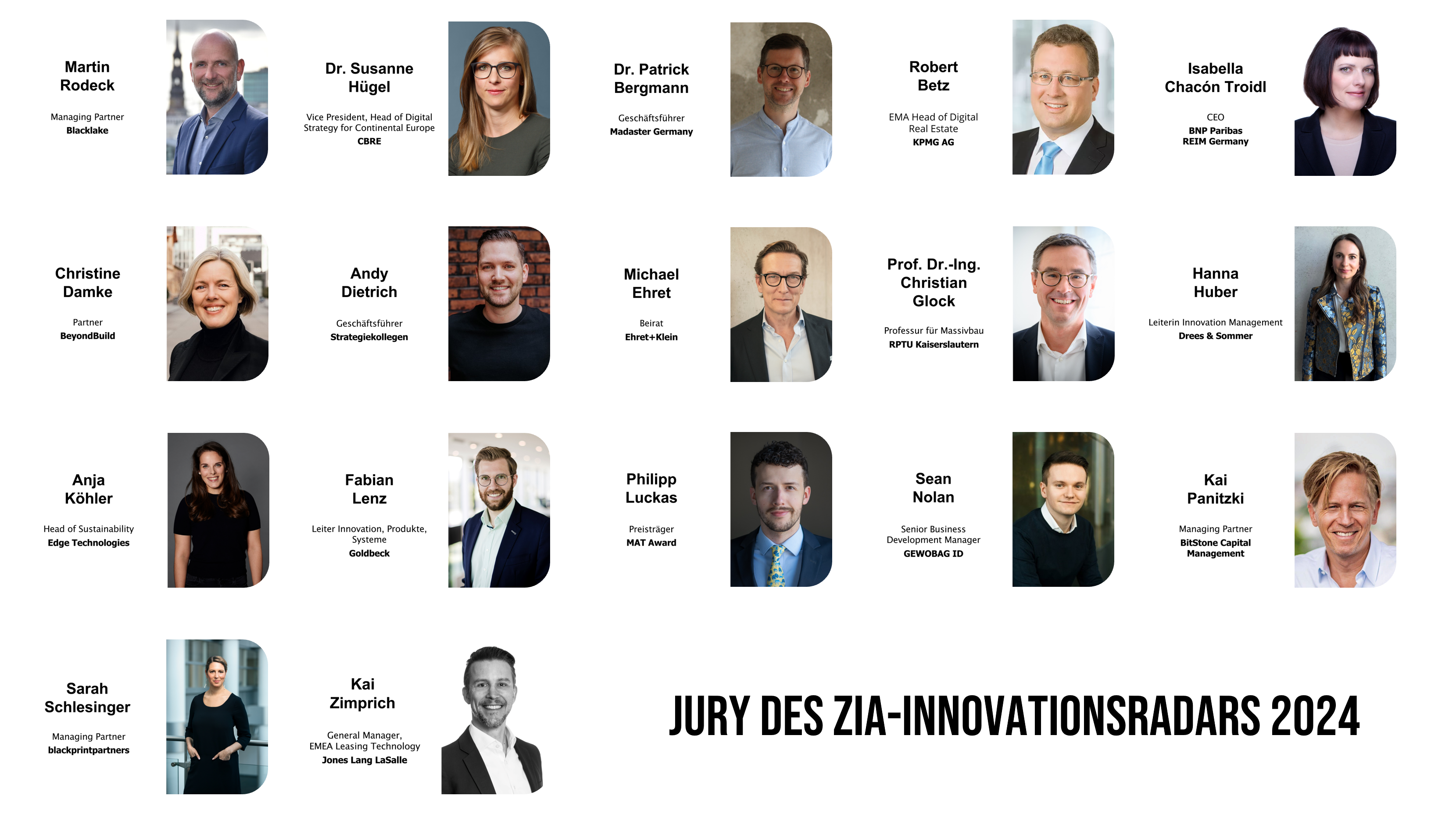 Jury des ZIA-Innovationsradars 2024